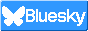 Bluesky button - white logo on blue background